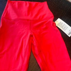 Lululemon NWT Red Aligns